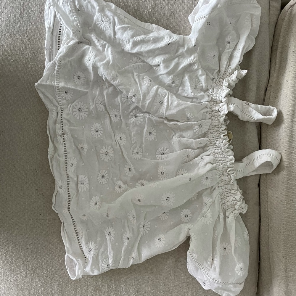 Cropped off the shoulder tank top